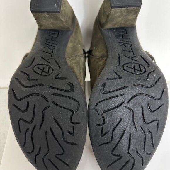 New Bueno Sage Green Booties - Women size US6.5 - Picture 5 of 6